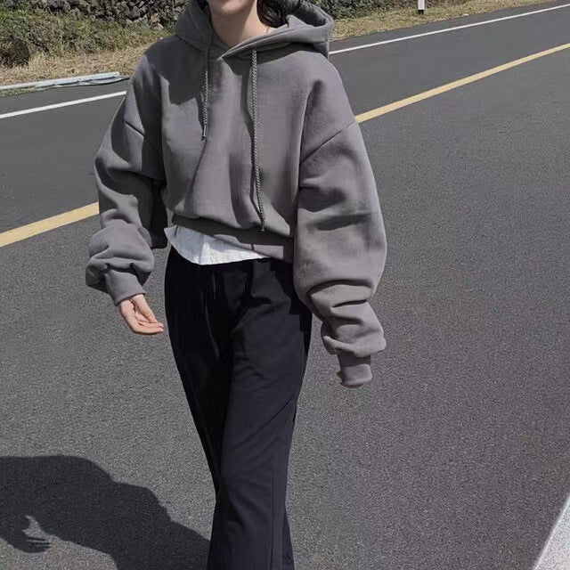 Cozy Oversized Women's Hooded Sweater