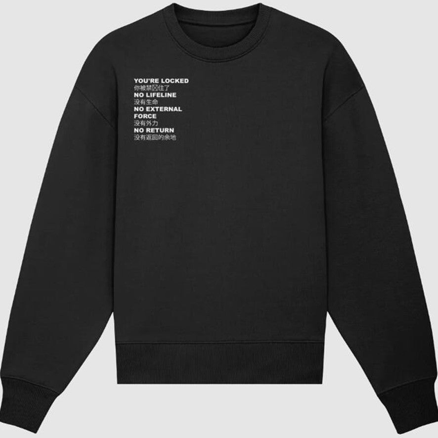Korean Style Loose Casual Crewneck Sweatshirt