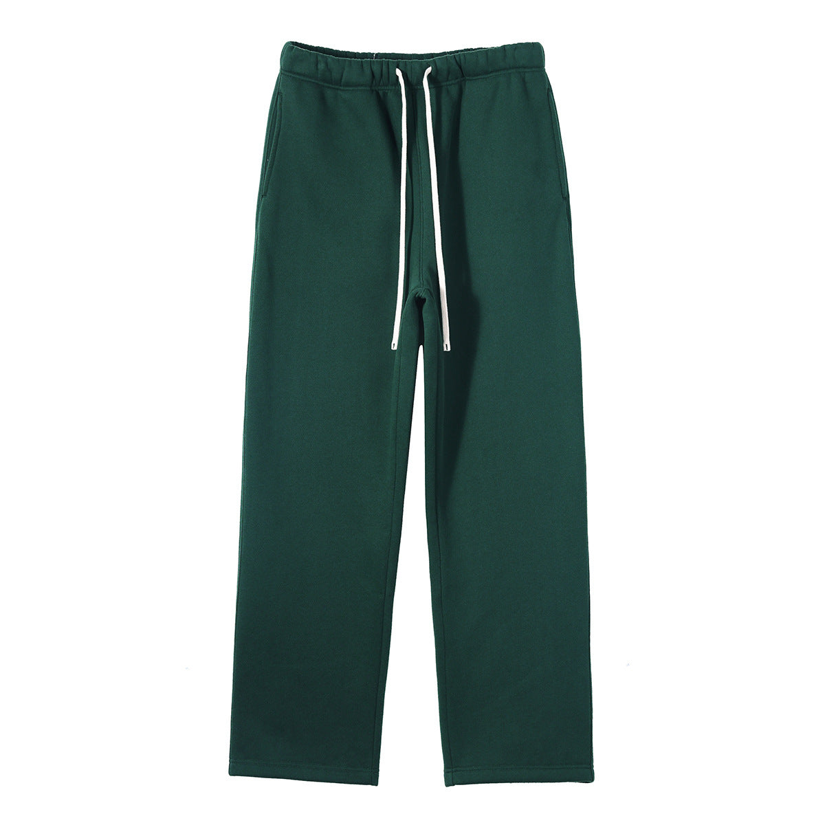 Men's Fleece-Lined Thickened Zip Sweatshirt & Pants Set