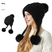 Warm Rabbit Fur Hat