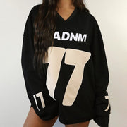 Oversized Streetwear Pullover Hoodie for Women