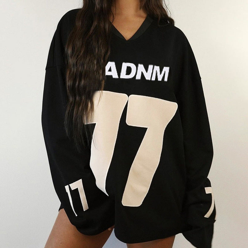 Oversized Streetwear Pullover Hoodie for Women