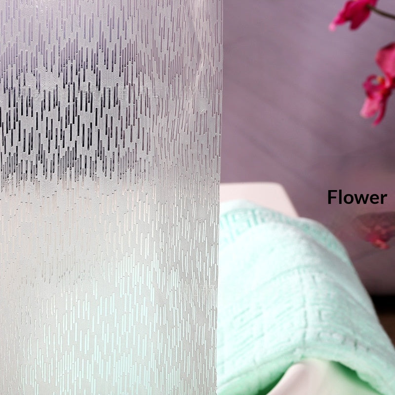 Punch-free Bathroom Partition Curtain