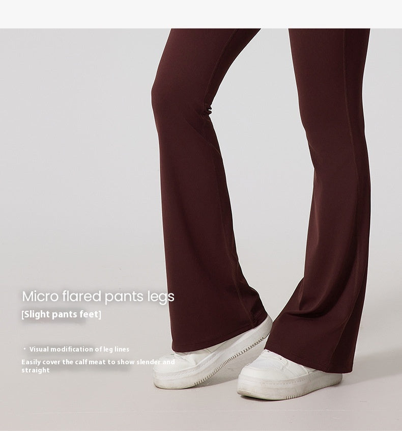 Women's Shoulder Strap Integrated Bell-bottom Pants