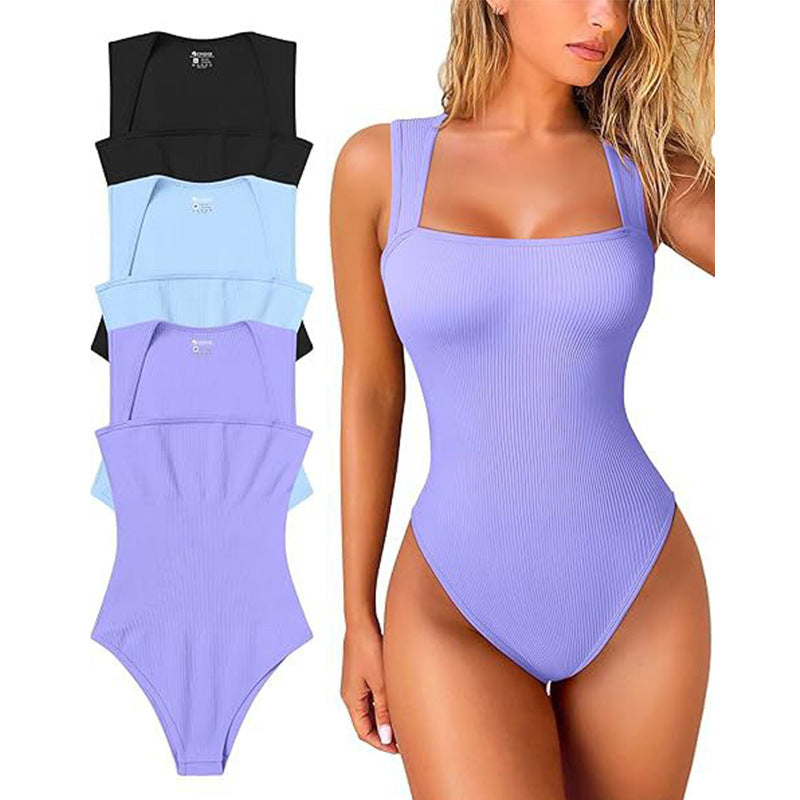 Seamless Belly-Control Yoga Fitness Romper