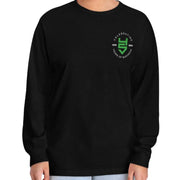 Chic Digital Print Round Neck Sweatshirt