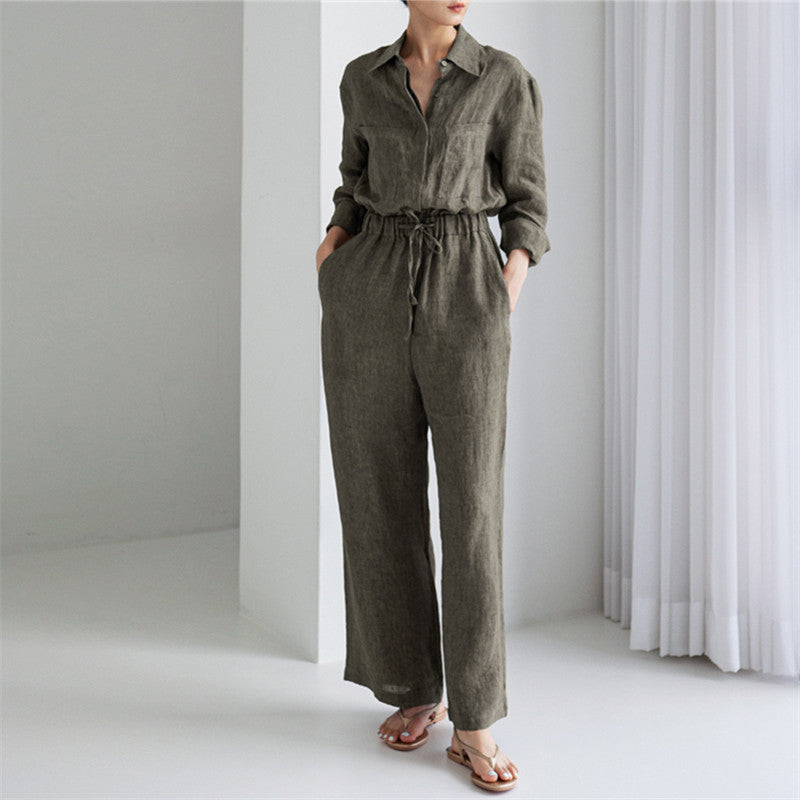 Chic Plus Size Wide-Leg Jumpsuit