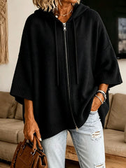 New Hooded Drawstring Sweatshirt Sweater