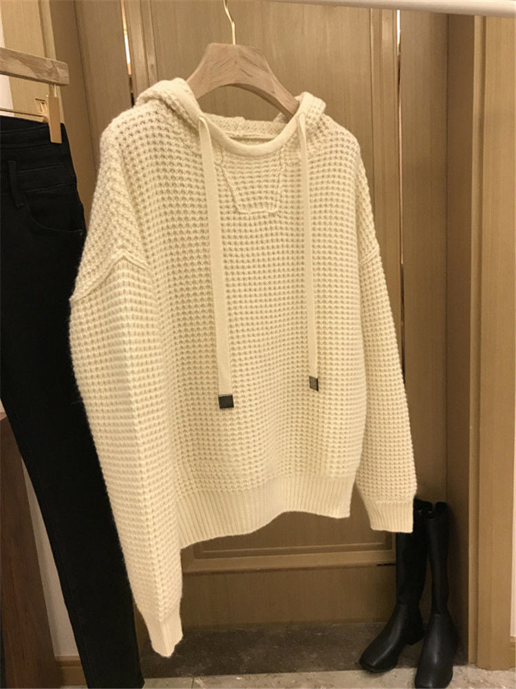 Men's Casual Long-Sleeve Hooded Sweater