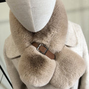 Warm Fox Fur Scarf