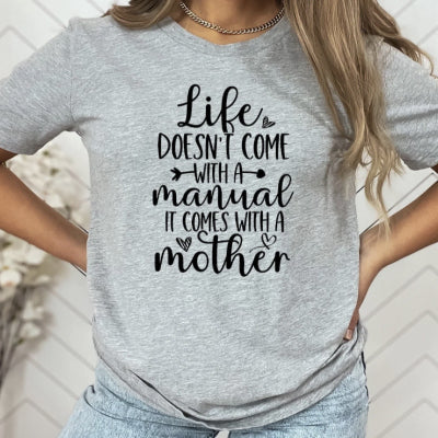 Women's 3D Digital Print Short Sleeve Casual Tee