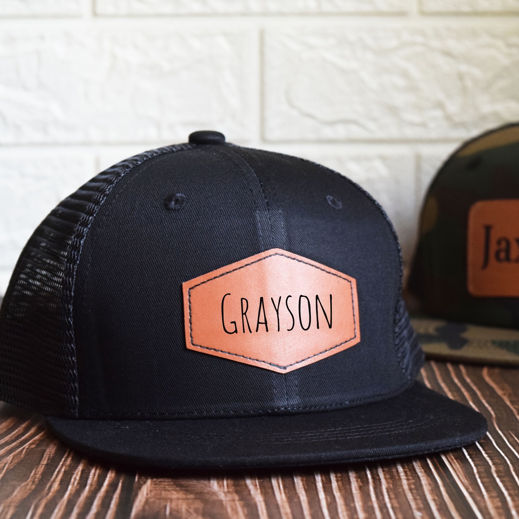 Custom Kids' Caps in Breathable Fabric