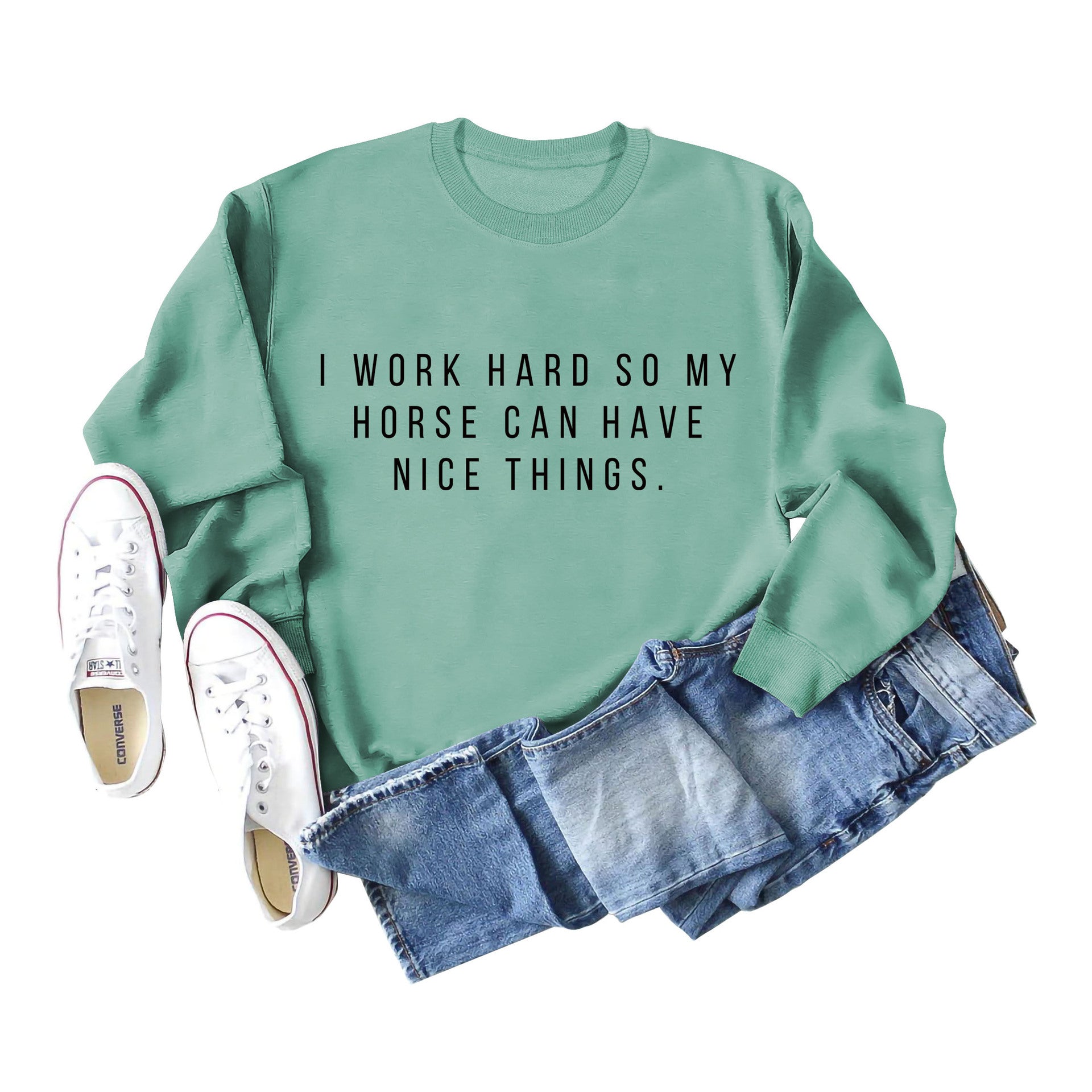 Women's Letters Casual Autumn Winter Sweater