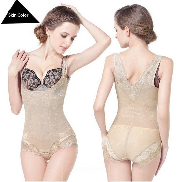 Womens Lace Bodysuit Shapewear Buttock Lift Tummy Control For A Beautiful