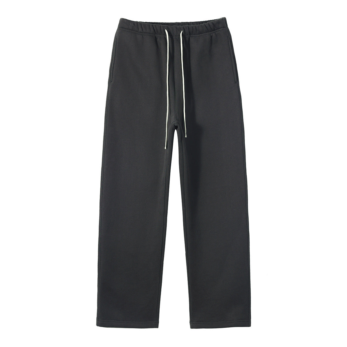 Men's Fleece-Lined Thickened Zip Sweatshirt & Pants Set