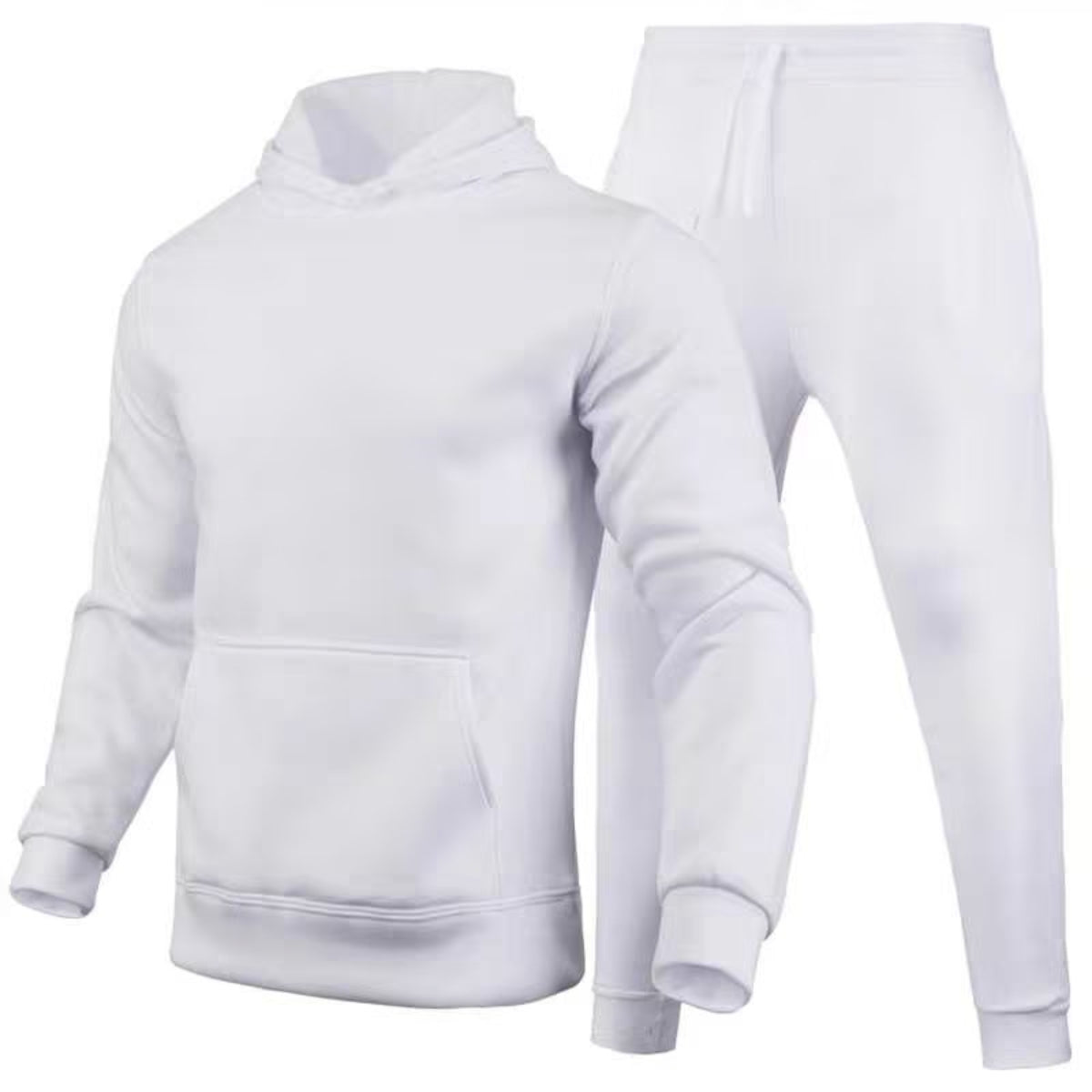Cozy Solid Color Knit Sweater & Long Pants Set