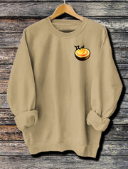 Women's Long Sleeve Printed Hoodie Casual Pullover