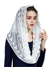 Elegant Lace Bridal Veil