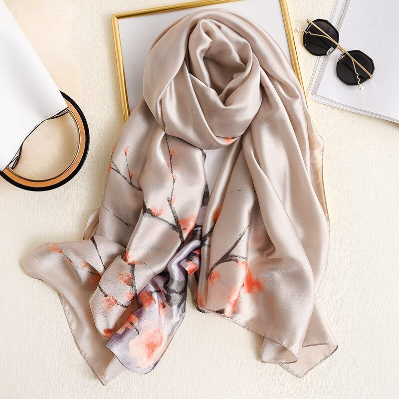 Silk Sunscreen Scarf Shawl