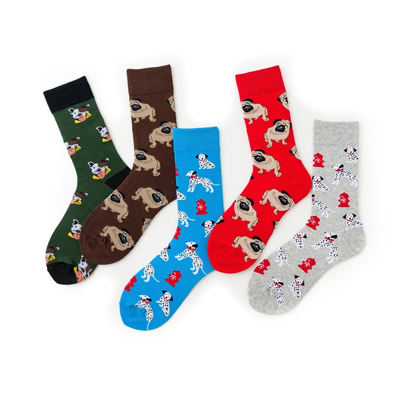 Vibrant Cartoon Socks for Women