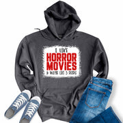 Korean Slouchy Print Loose Long Sleeve Hoodie