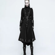 Short Back Coat with Fitted Waist