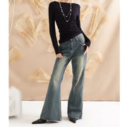 Retro Wooden Bead Slim Fit Top