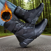 Teen High‑Top Winter Hiking Boots – Lightweight Warm Outdoor Shoes