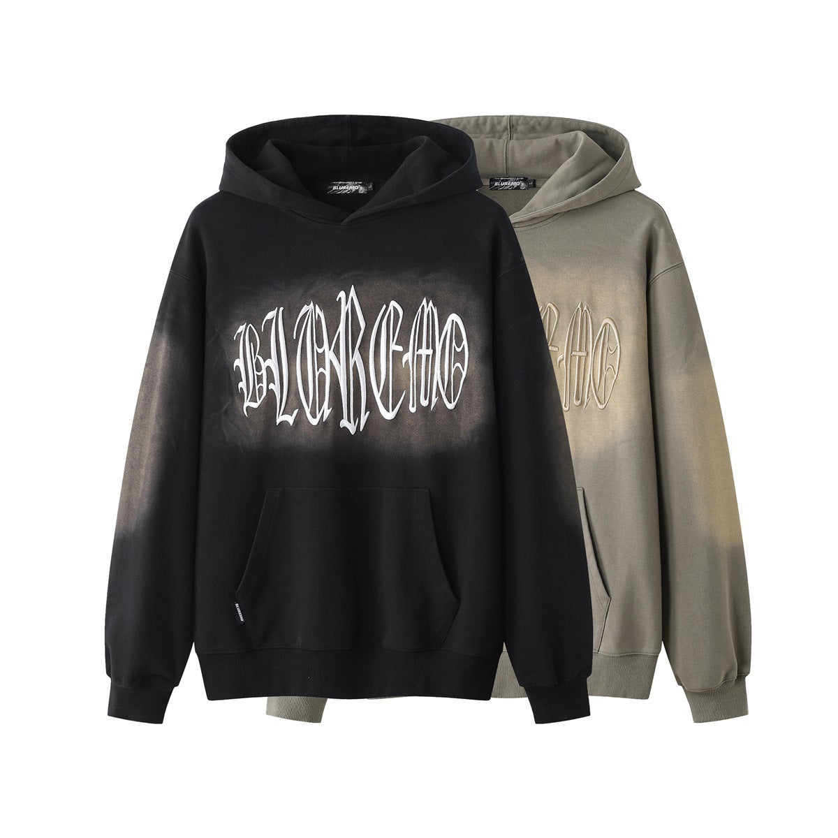 Embroidered Letter Pullover Streetwear Sweater