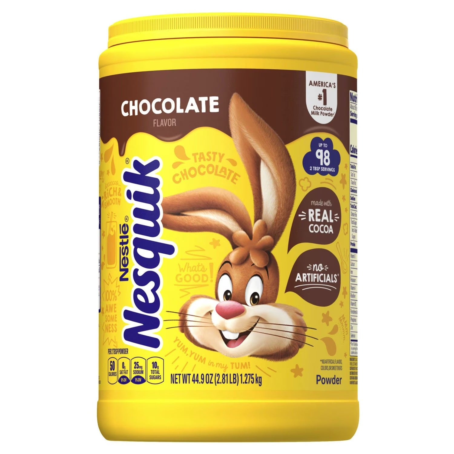 Chocolate Milk Drink Mix, 44.9 oz