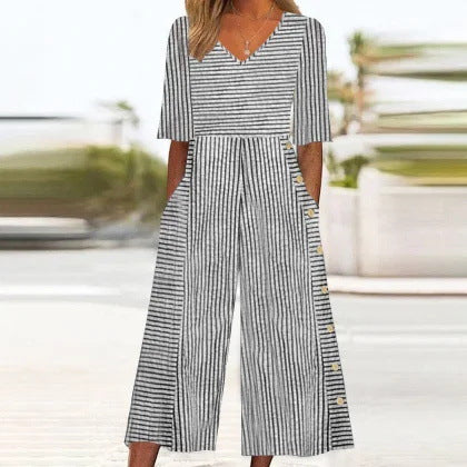 Fashion Women's Wear Strap Temperament Jumpsuit
