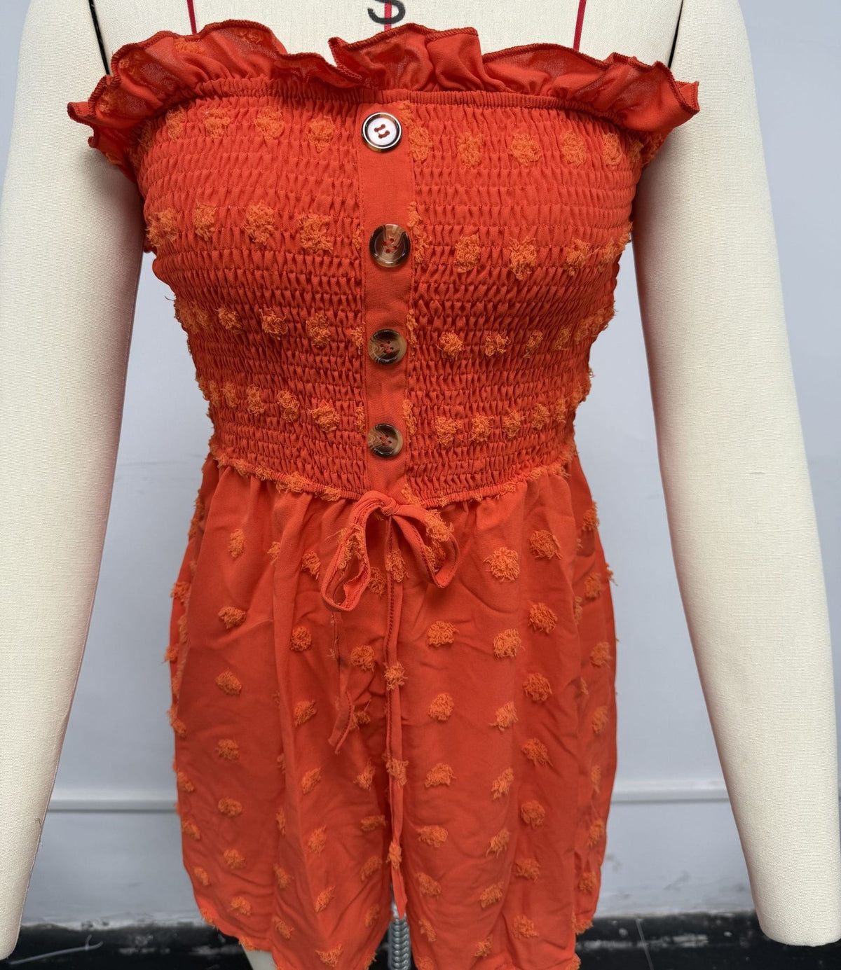 Chic Off-Shoulder Solid Color Women's Casual Jumpsuit