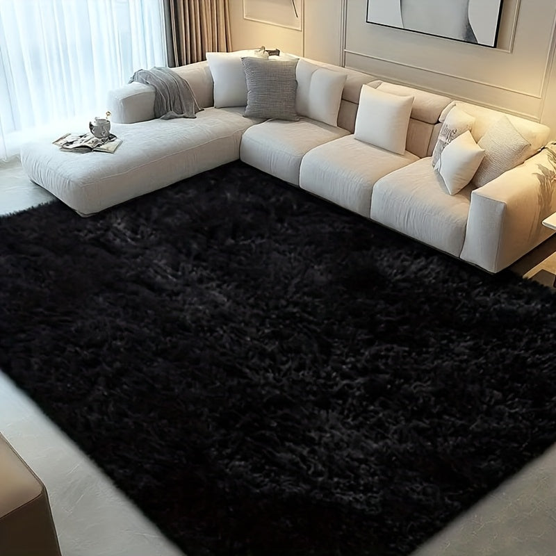 Soft Plush Drum-Shaped Carpet