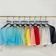 New Versatile Summer Thin Short Shawl Summer Coat Sun Protection Clothing