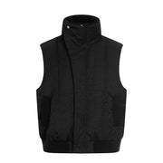 Retro Solid-color Cotton Vest for Men