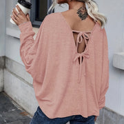 Chic Women's Long-Sleeve Polyester Top