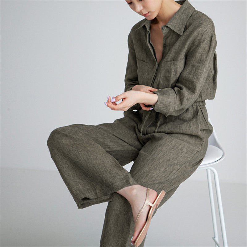 Chic Plus Size Wide-Leg Jumpsuit