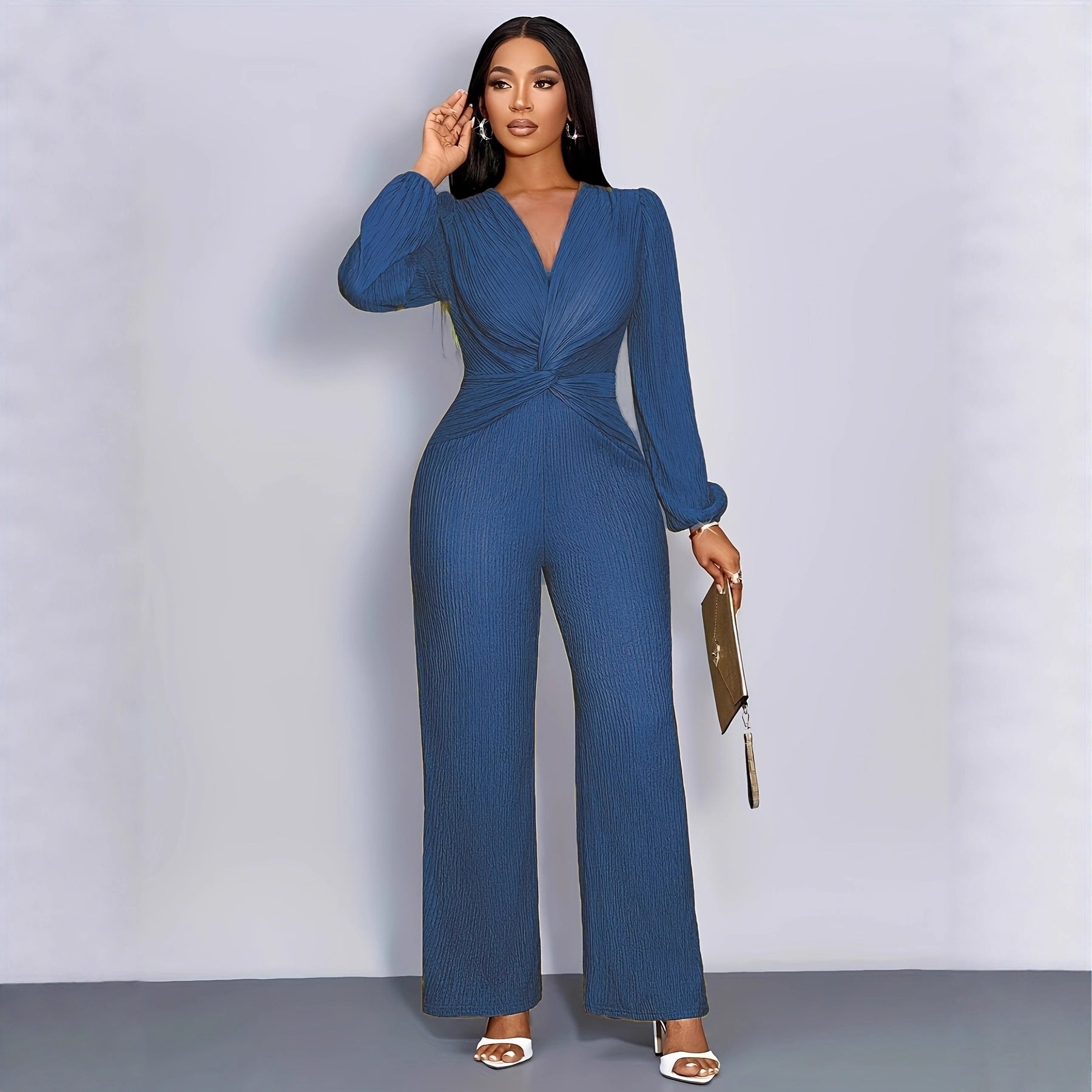 Women's Solid Color Slim-Fit Long Sleeve Bodysuit