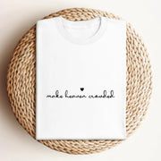 Stylish Loose-Fit Women’s Short Sleeve Tee – Casual Print Pocket