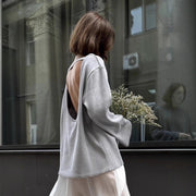 Cotton Pullover Loose Temperament Lazy