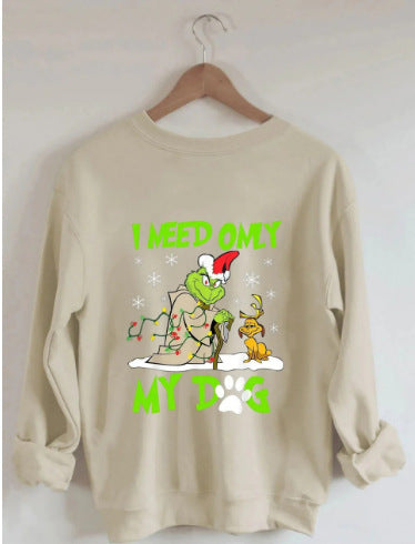 Women's Printed Casual Sweatshirt