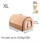 Soft And Oversized Dog Shelter, Comfortable Dog And Cat Beds For All Seasons - Enclosed, Washable Nylon Tent With Anti Slip Bottom, Suitable For Pets From Small To Large, Dog Beds, Large Dog Beds,...
