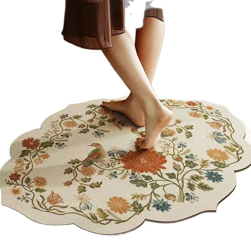 Household Bathroom Water-absorbent Non-slip Quick-drying Bath Mat