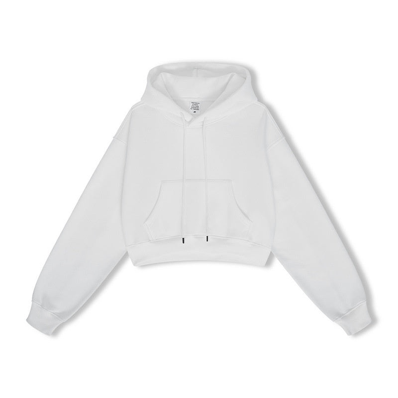 Women's High Street Plush Hooded Pullover