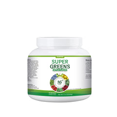Fruit and Vegetable Superfood Powder, 17.6 oz, Lemon Apple Cherry Acai Kale Beetroot