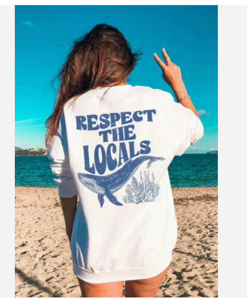 Trendy 3D Letter Print Women's Loose Pullover Sweatshirt