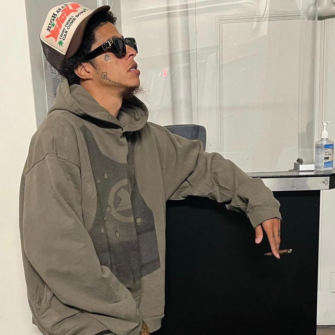 Plush Hooded Streetwear Pullover Sweater