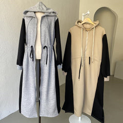 Dress Color Contrast Jumpsuit Long Design