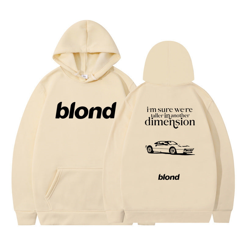 Cozy Fleece Geometric Casual Hoodie