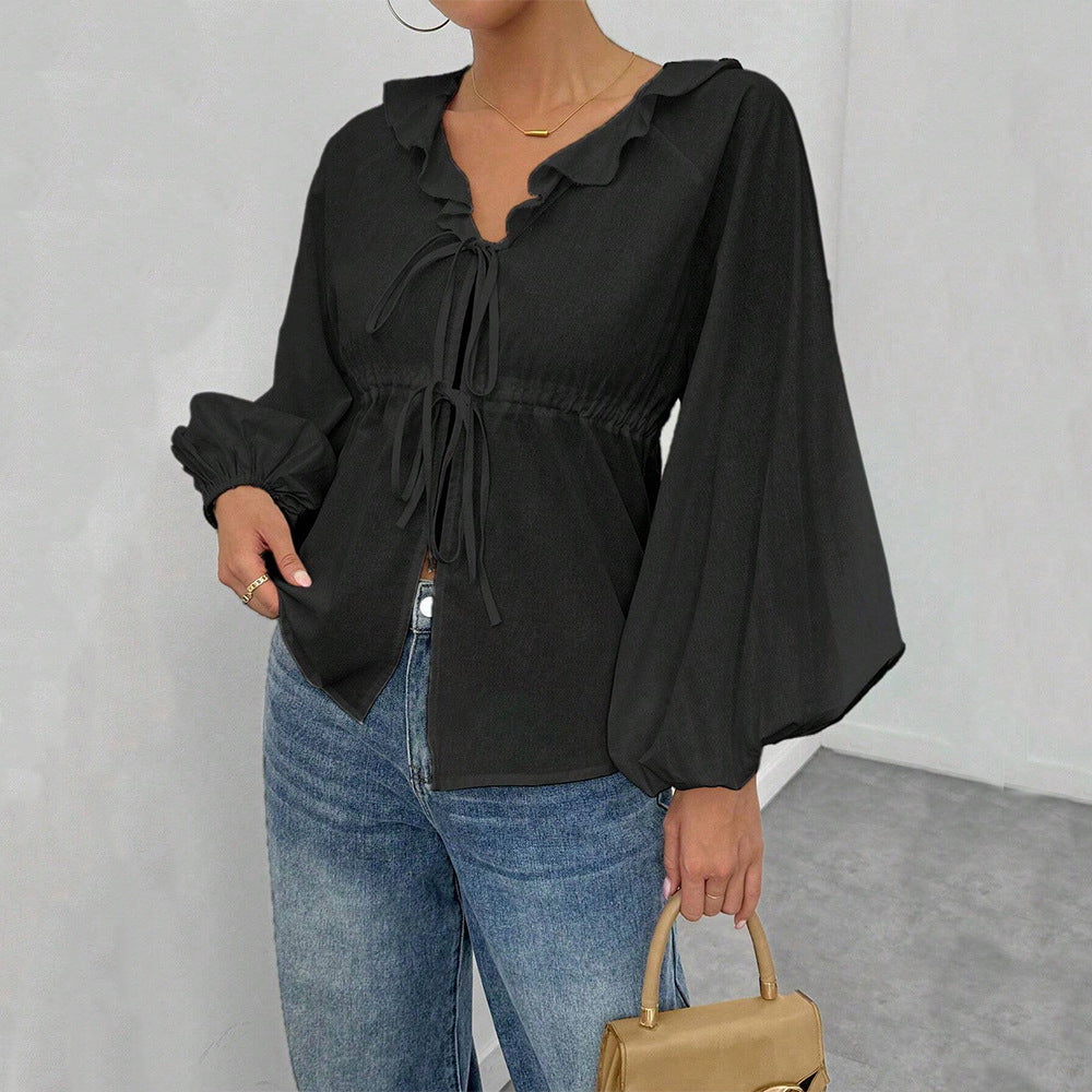 Women's Simple Intellectual-Style Loose Top